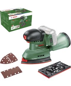 Trīsstūra slīpmašīna Bosch UniversalSander 18V-10; 18 V (bez akumulatora un lādētāja)