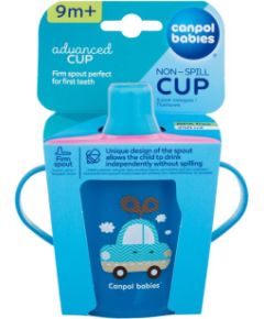 Canpol Toys / Non-Spill Cup 250ml Blue 9m+