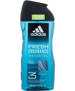 Adidas Fresh Endurance / Shower Gel 3-In-1 250ml New Cleaner Formula
