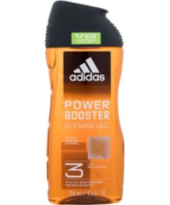 Adidas Power Booster / Shower Gel 3-In-1 250ml New Cleaner Formula