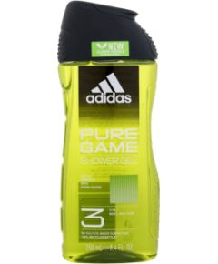 Adidas Pure Game / Shower Gel 3-In-1 250ml New Cleaner Formula