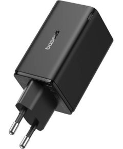 Baseus GAN6 Pro Fast Charger, 2xUSB-C + 2xUSB, 65W (black)