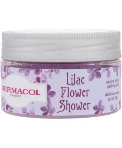 Dermacol Lilac Flower / Shower Body Scrub 200g