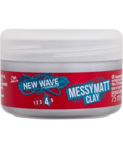 Wella New Wave / Messy Matt Clay 75ml