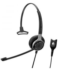 EPOS Sennheiser Headset Impact SC 638 mono black silver (1000580)