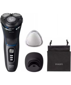 PHILIPS SHAVER 3000 SERIES RECHARGEABLE SHAVER 5D WETDRY DOCK BAG CAP