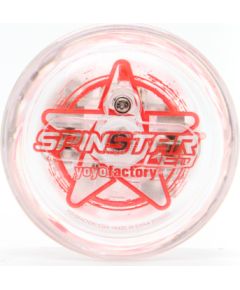 YoYoFactory YO-YO SPINSTRAR iesācējiem/ar iemaņām, tumsā spīd, sarkans - YO 618