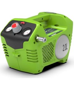 Akumulatora gaisa kompresors Greenworks G24AC; 24 V (bez akumulatora un lādētāja)