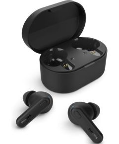 Philips TAT1108BK/00 Bluetooth bezvadu austiņas ar mikrofonu (IPX4) Austiņas