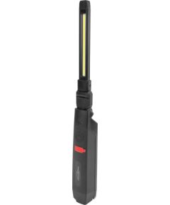 Светодиодный рабочий фонарь, перезаряжаемый, micro-USB, 500 лм, черный/красный, ANSMANN