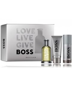 Hugo Boss Bottled komplekts vīriešiem (100 ml EDT + 100 ml dušas želeja + 150 ml dezodorants)