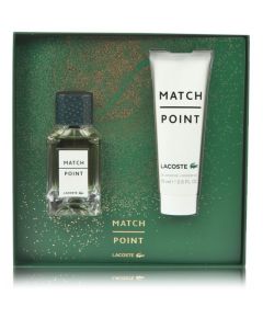 Lacoste Match Point komplekts vīriešiem (50 ml. EDT + dušas želeja 75 ml.) Dāvanu komplekti
