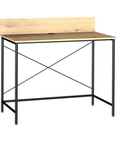 Письменный стол HEDVIG 100x49,5xH102см, ясень/черный