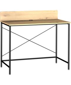 Desk HEDVIG 100x49,5xH102cm, ash/black