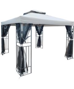 Gazebo TULIP 3x3m light grey