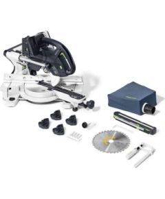 Leņķzāģis Festool KSC 60 EB-Basic KAPEX; 2x18 V (bez akumulatora un lādētāja)