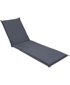Cushion for chair SUMMER 55x190x5 cm, dark grey