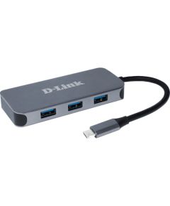 D-Link DUB-2335  6-in-1 USB-C Hub mit HDMI/USB-PD/GBE retail