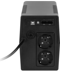 Rebel Nanopower Plus 650 UPS | Off-line | Sinusoida| 650VA | 360W  | LCD | USB