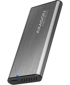 AXAGON EEM2-SG2 USB-C 3.2 Gen 2 - M.2 NVMe / SATA SSD 30-80mm ALU box