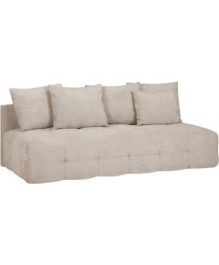 Dīvāns gulta LUISE 3-vietīgs, bēšs