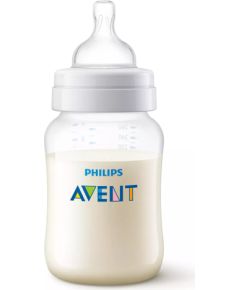 Philips Avent Pretkoliku barošanas pudelīte 260 ml, lēnas plūsmas knupītis, 1m+ - SCY103/01