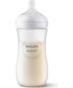 Philips Avent Natural Response barošanas pudelīte 330 ml, vidējas plūsmas knupītis, 3m+ - SCY906/01