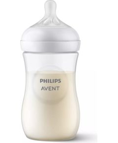 Philips Avent Natural Response barošanas pudelīte 260 ml, lēnas plūsmas knupītis, 1m+ - SCY903/01