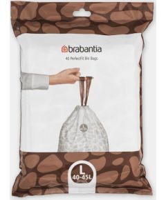 BRABANTIA atkritumu tvertņu maisiņi, 40-45 l, (L), 40 gab - 138645