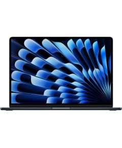Notebook APPLE MacBook Air CPU  Apple M2 15.3" 2880x1864 RAM 24GB DDR4 SSD 512GB 10core GPU Integrated ENG/RUS macOS Ventura Midnight 1.51 kg Z18U00156