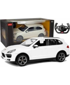 Radiovadāmais Rastar Auto R/C Porsche Cayenne Rastar 1:14 BALTA () - 1609609