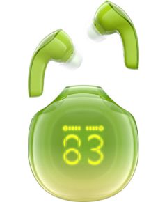 Earphones TWS Acefast T9, Bluetooth 5.3, IPX4 (avocado green)