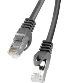 Lanberg PCF6-10CC-0500-BK networking cable Black 5 m Cat6 F/UTP (FTP)