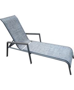 Deck chair DELGADO grey