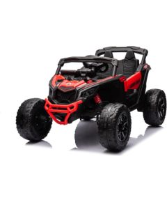 elektriskais auto buggy, sarkans