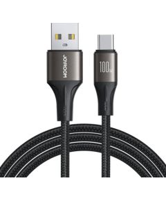 Cable USB to USB-C Joyroom SA25-AC6 / 100W / 1,2m (black)