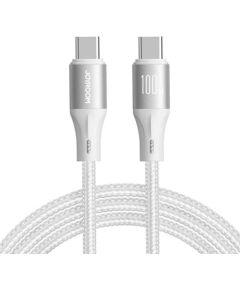 Cable Joyroom Light-Speed USB-C to USB-C SA25-CC5 , 100W , 2m (white)