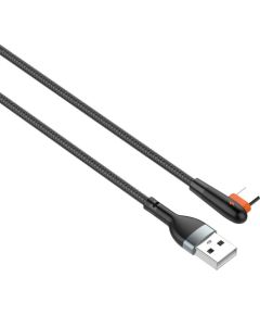 Cable USB to USB-C LDNIO LS561, 2.4A, 1m (black)