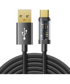 USB to USB-C cable Joyroom S-UC027A12 3A, 1.2m (black)