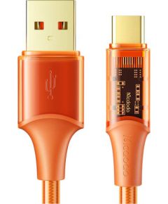 Cable USB-C  Mcdodo CA-3150, 6A, 1.8m (orange)