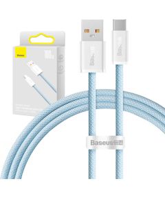 Cable USB to USB-C Baseus Dynamic Series, 100W, 1m (blue)