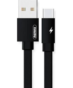 Cable USB-C Remax Kerolla, 2m (black)