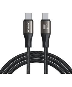Cable Joyroom Light-Speed USB-C to USB-C SA25-CC5 , 100W , 1.2m (black)