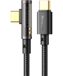 USB to USB-C Prism 90 degree cable Mcdodo CA-3400, 100W, 1.2m (black)