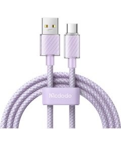 Cable USB-A to USB-C Mcdodo CA-3655, 100W, 2m (purple)