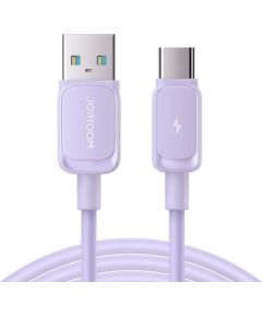 Joyroom Cable S-AC027A14 USB to USB C / 3A/ 1,2m (purple)