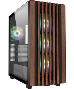 Sharkoon Rebel C70G RGB, tower case (black, tempered glass)