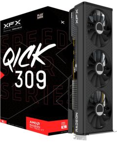 XFX Radeon RX 7600 XT SPEEDSTER SWFT210 CORE Gaming, graphics card (RDNA 3, GDDR6, 3x DisplayPort, 1x HDMI 2.1)