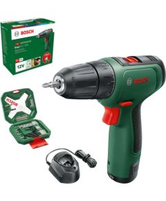 Urbjmašīna-skrūvgriezis Bosch EasyDrill 1200; 12 V; 1x1,5 Ah akum. + piederumi