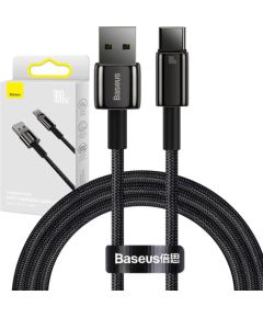 Baseus Tungsten Gold Cable USB to USB-C, 100W, 1m (black)